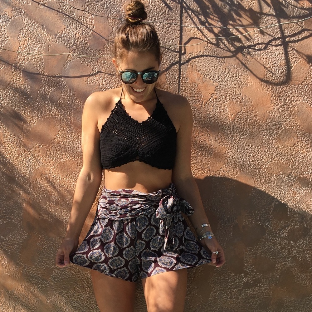 Free people boho shorts